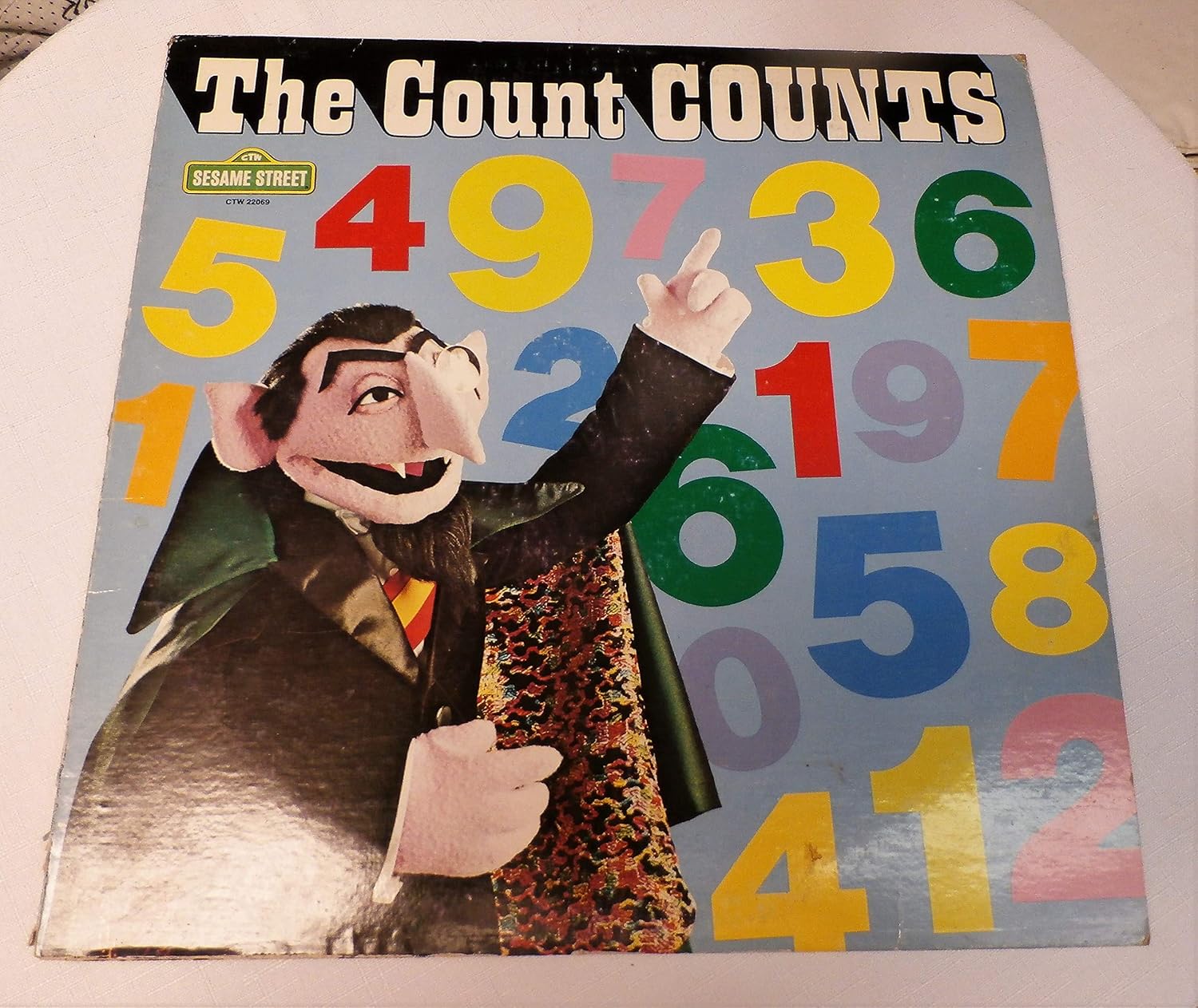 The Count The Count Sesame Street The Count Counts Lp Vinyl