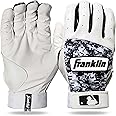 Franklin Sports MLB Adult Batting Gloves - Digitek Camo Baseball + Softball - Premium Leather - Many Sizes+Colors-Adult