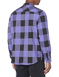 NEFF Men's Flannel Button Up Long Sleeve