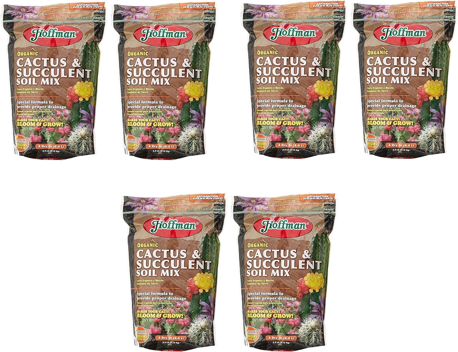 Hoffman 10404 Organic Cactus and Succulent Soil Mix, 4 Quarts (2Pack) 43964494799 eBay