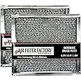 Air Filter Factory Microwave Filter 6.75" X 6.34" DE63-00666A Replacement For Samsung Over The Range Kitchen Oven Vent Grease