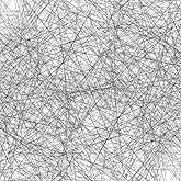 Bgraamiens Puzzle-The Lines -1000 Pieces Black and White Simple Fashion Challenge Blue Board Jigsaw Puzzles