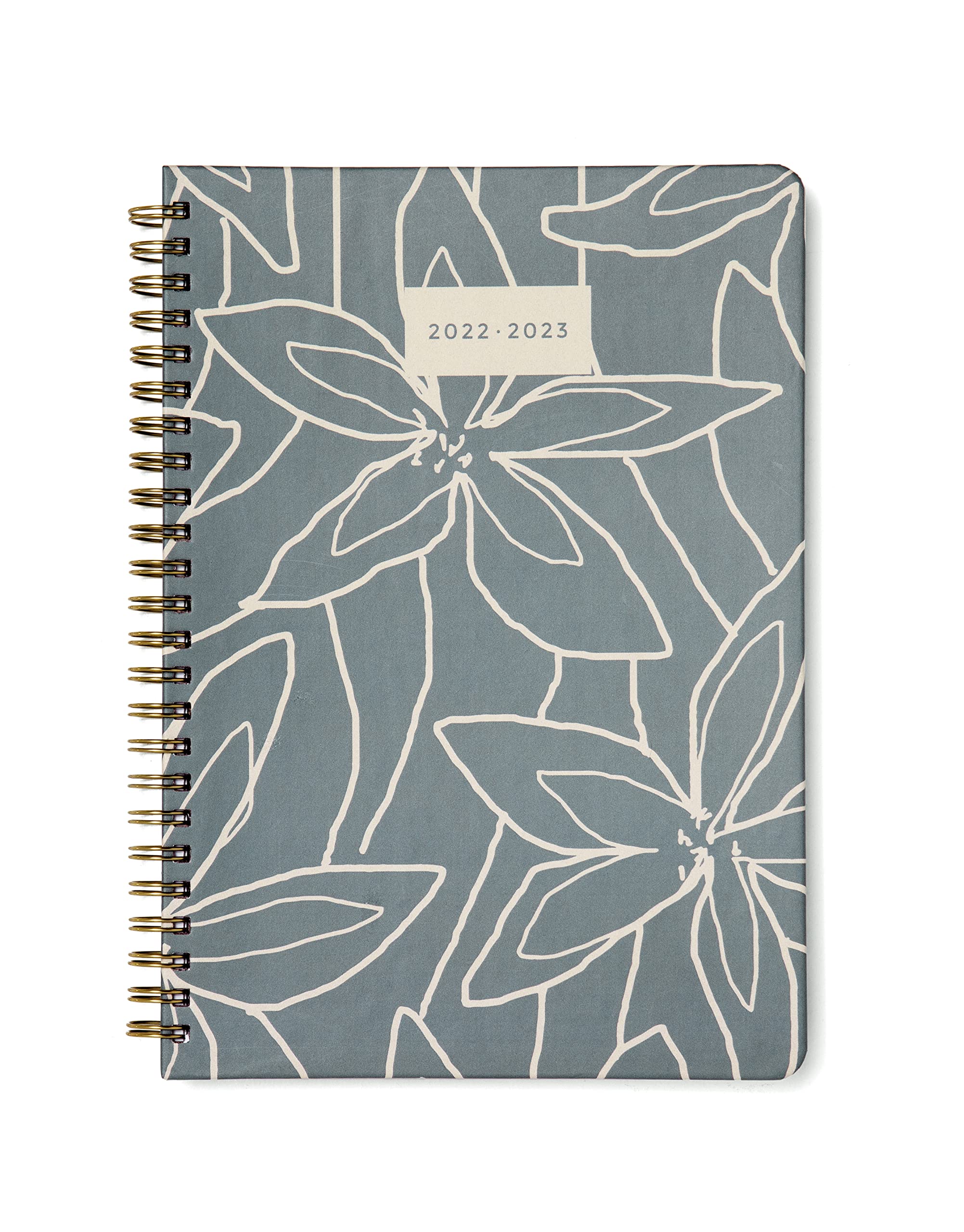 Letts Lilies A5 Week to View 22.23 Academic Diary - Charcoal