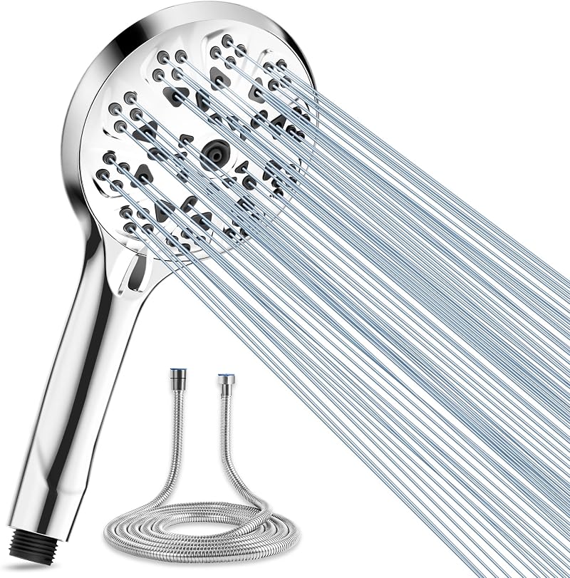 Magichome High Pressure Shower Head 10 Modes with 1.5m Hose Chrome