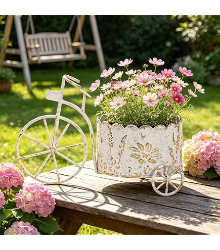 Amazon.com : Cape Craftsmen Shabby-Chic Vintage Teal Bicycle