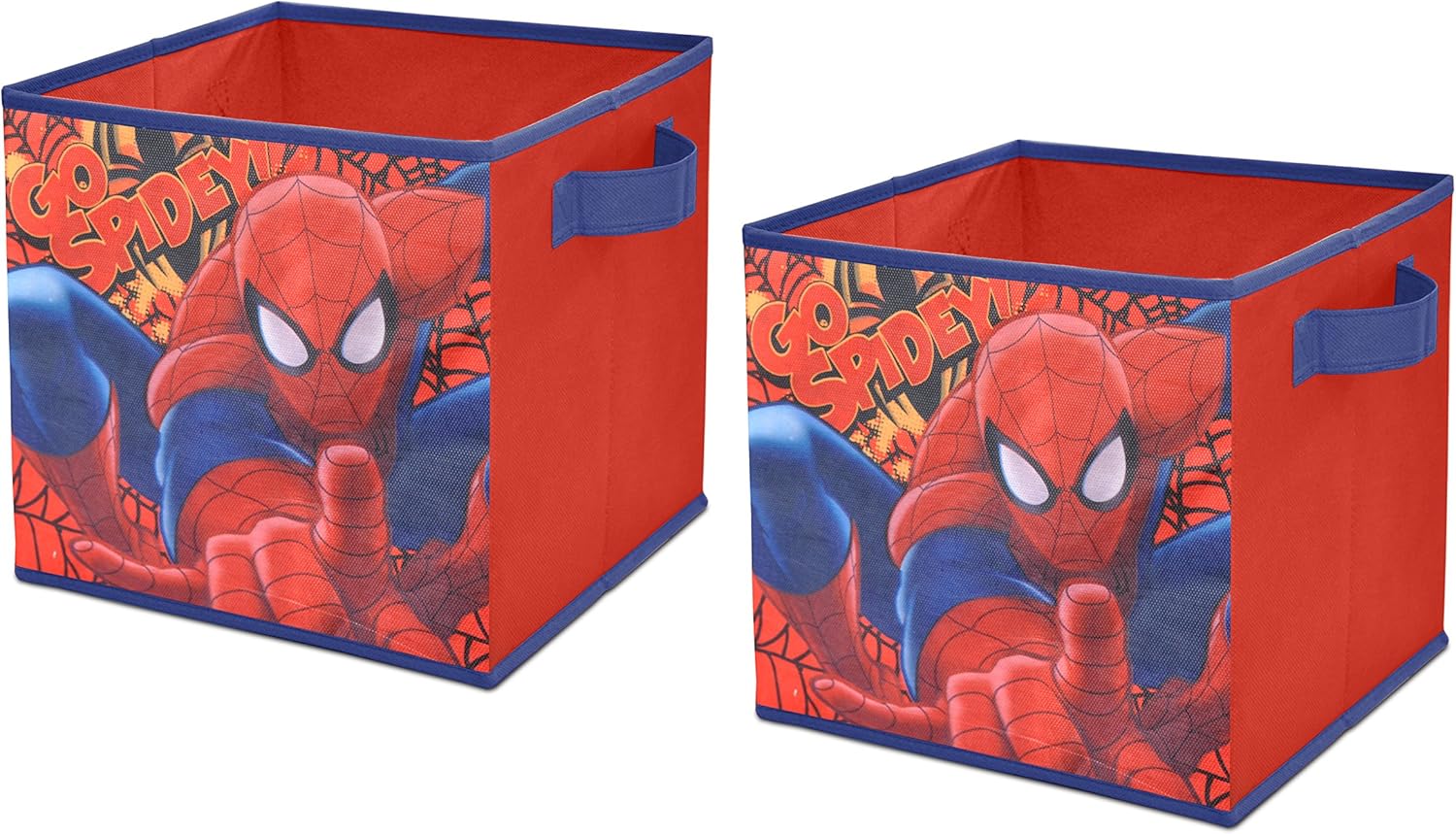 Marvel SpiderMan Storage Cubes (2 Pack), 10" Amazon.co.uk Toys & Games