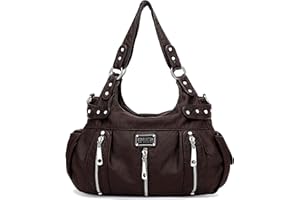 Scarleton Purses for Women Large Hobo Bags Washed Vegan Leather Shoulder Bag Satchel Tote Top Handle Handbags, H1292