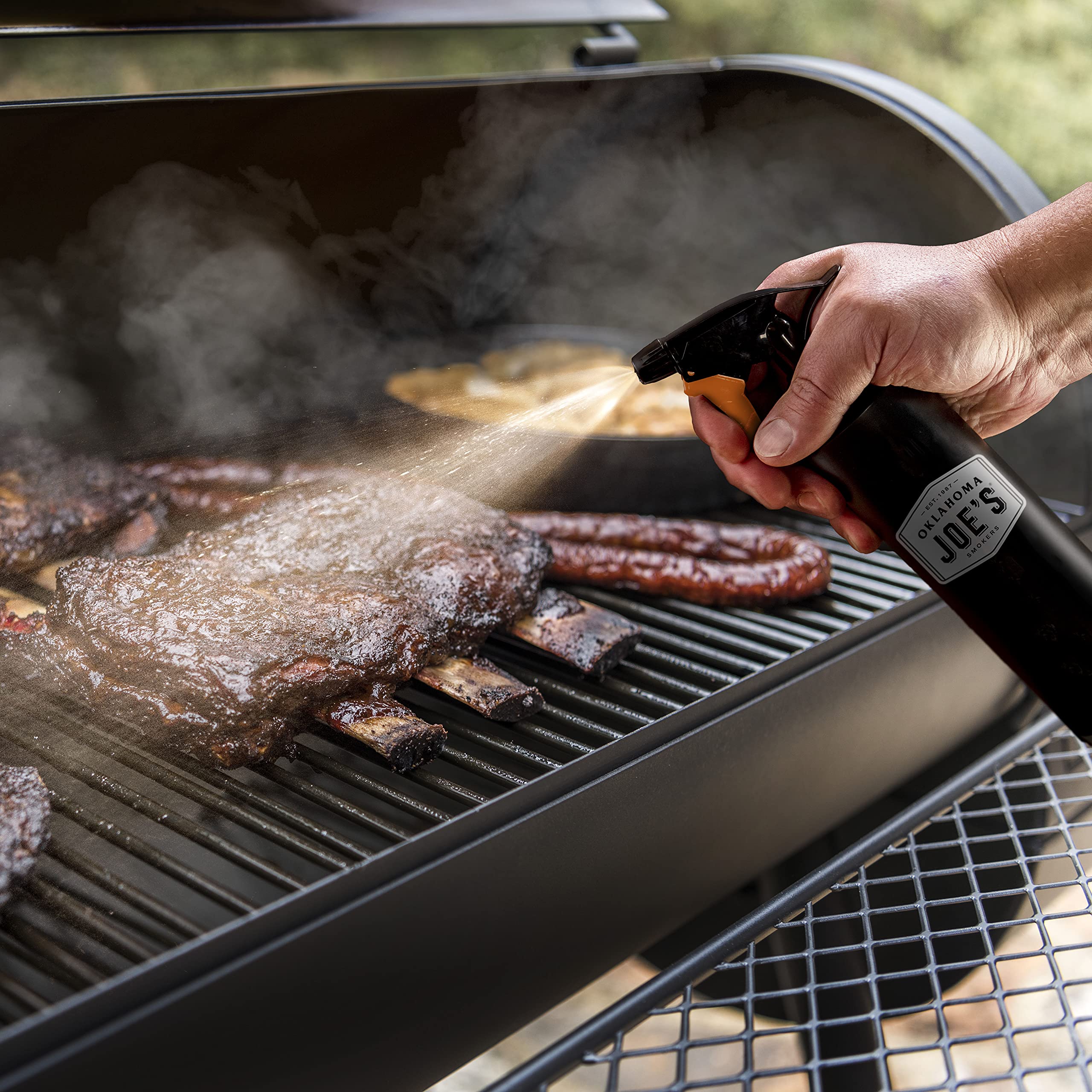 Oklahoma Joe's® 2-in-1 Spray Bottle and Marinade Injector, Black - 6285584R06