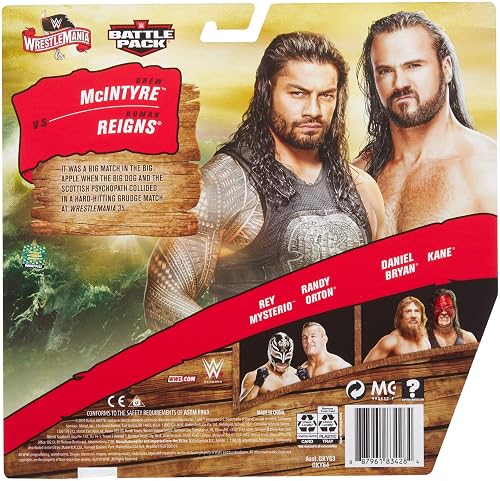 Wwe R 35 Wwe Figure WWE & Drew McIntyre Wrestlemania 35 WWE Roman Reigns