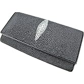 Pelgio Genuine Stingray Skin Leather Women's Clutch Wallet Purse