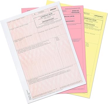 Mashpaper Ursprungszeugnis Formular Vordruck 50 Stuck Fur Laser Und Inkjetdrucker 11734 Menge Wahlbar Amazon De Burobedarf Schreibwaren