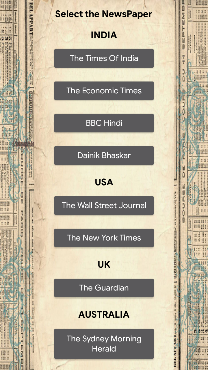 Amazon Com News Papers Worldwide Appstore For Android