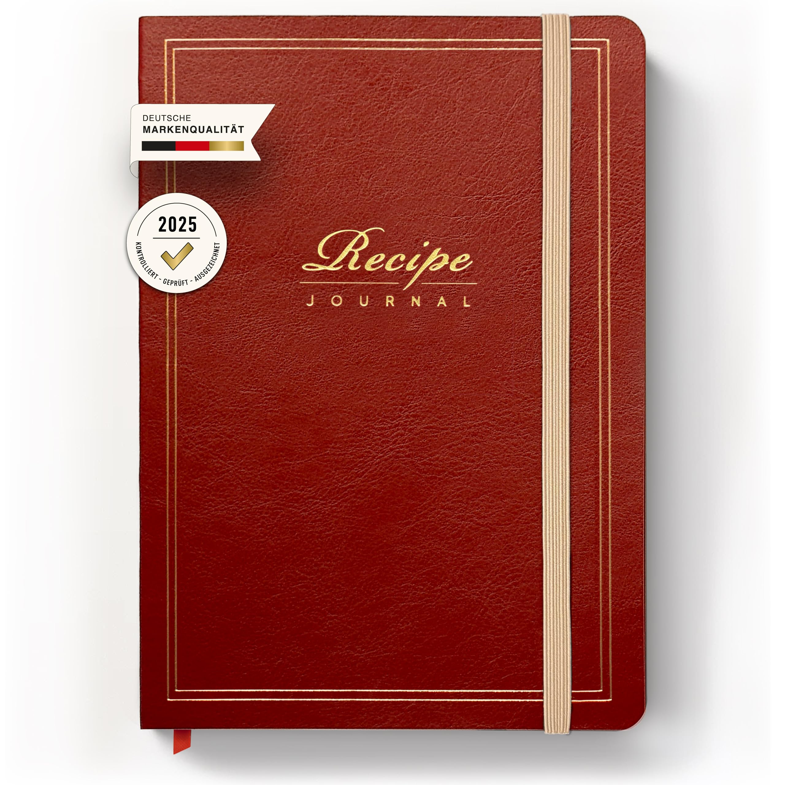 NORTHERN NOTES Recipe Book for Writing Yourself – High Quality DIY Recipe Book & Cookbook for Your Own Recipes & as a Gift Handy in A5 with Index and Extras
