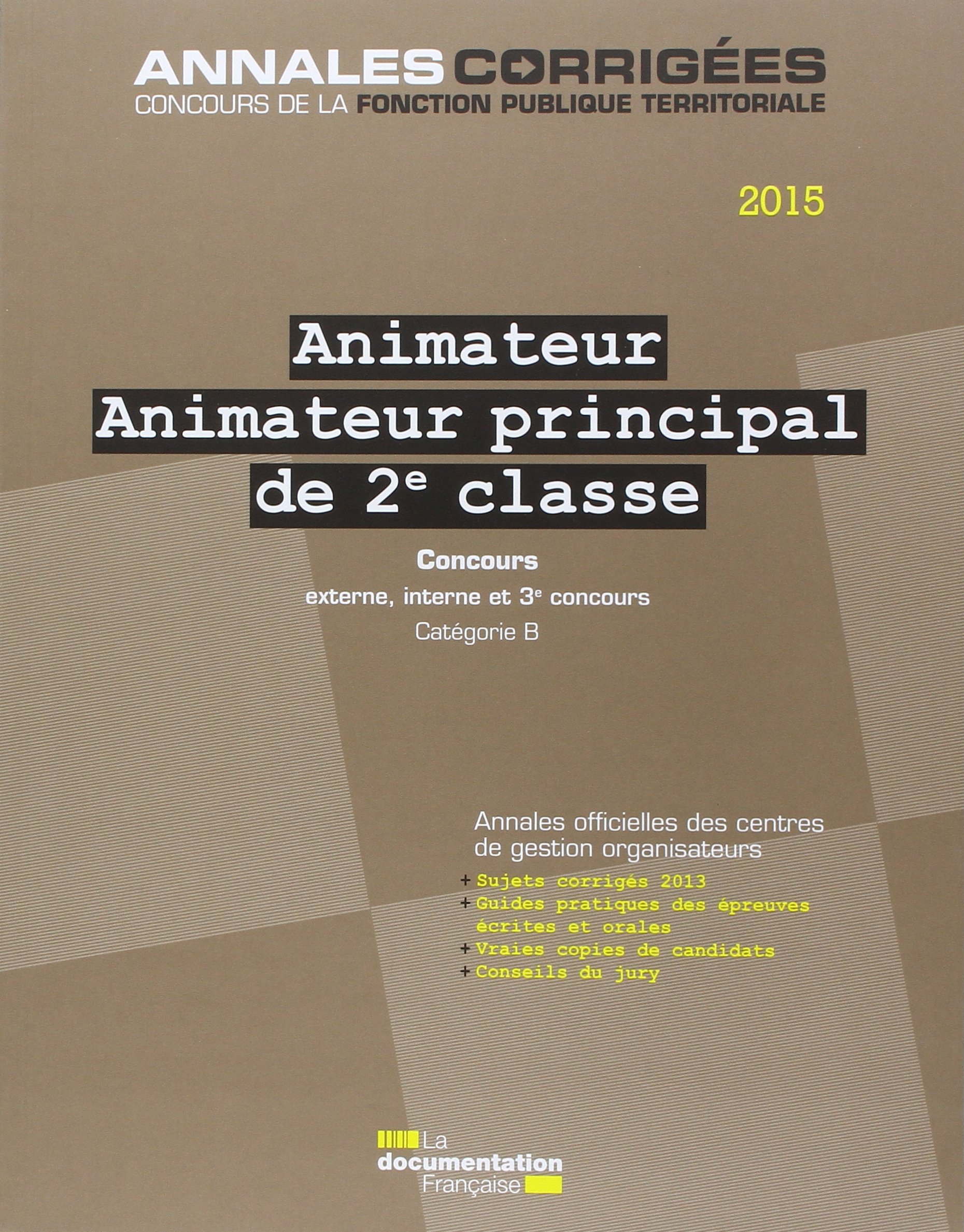 Annal Concours Adjoint Technique Principal 2ème Classe
