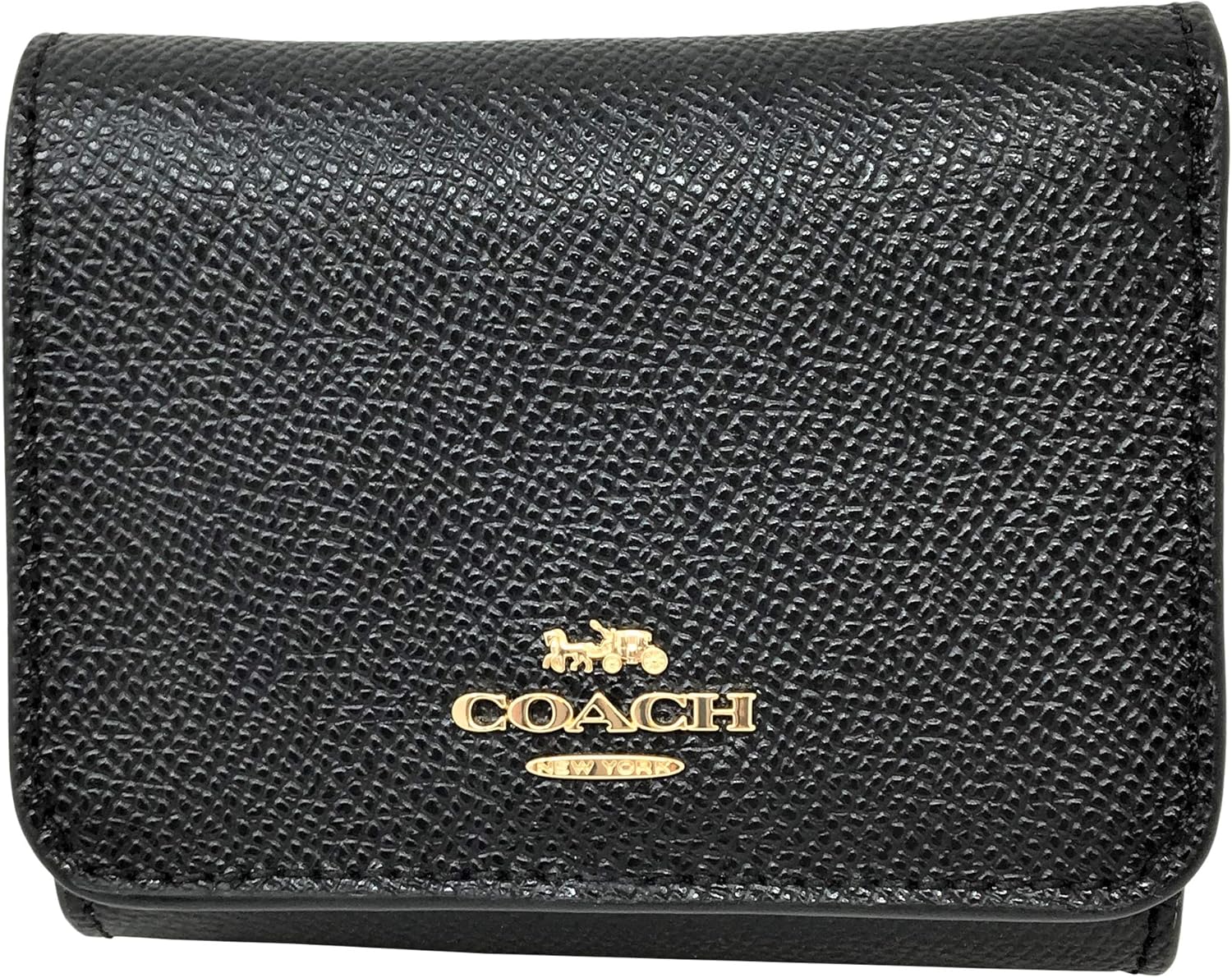 small black coach wallet