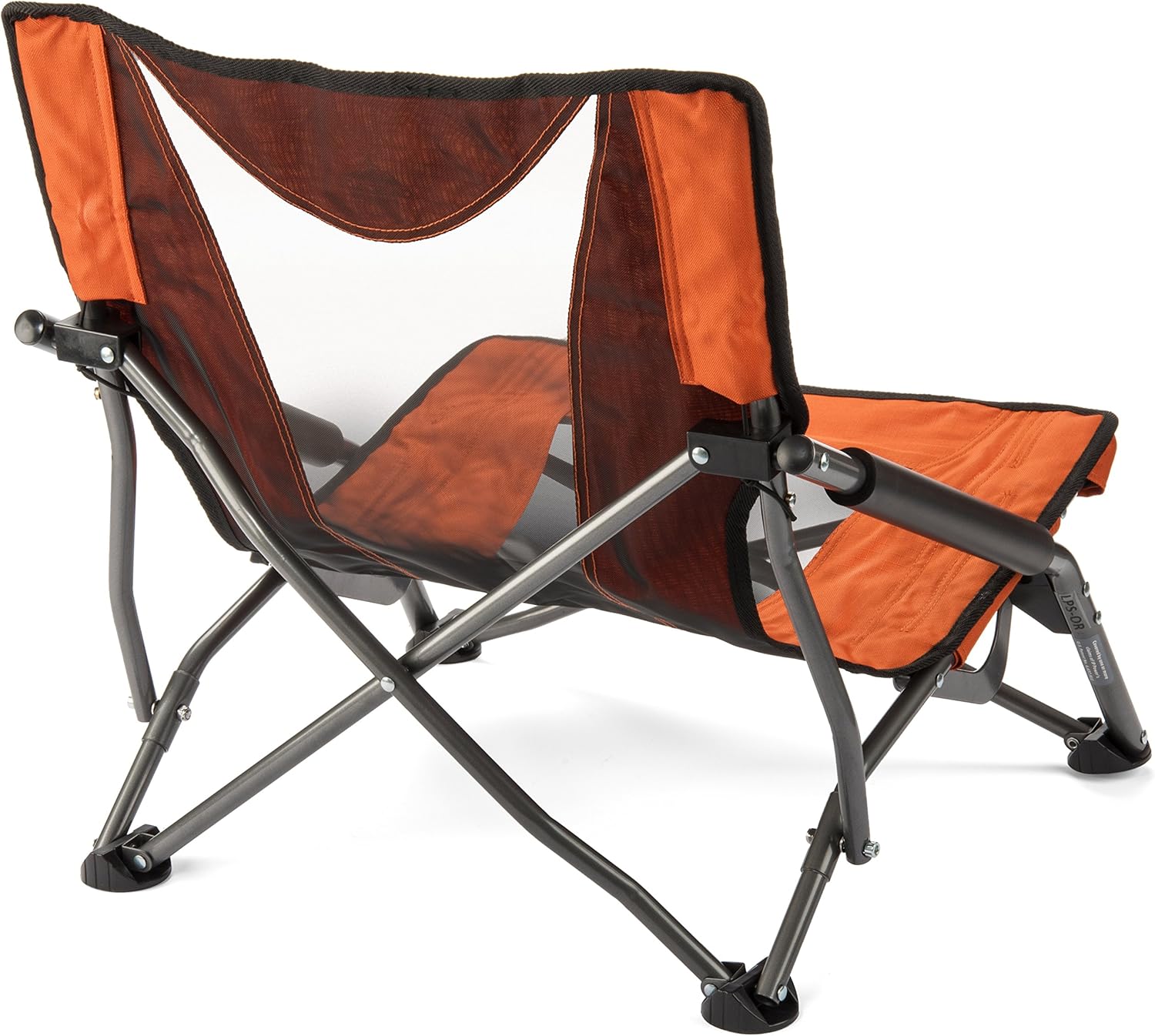 Cascade Mountain Tech Camping Chair - Low Profile Folding Chair for Camping, Beach, Picnic, Barbeques, Sporting Event with Carry Bag : Sports & Outdoors