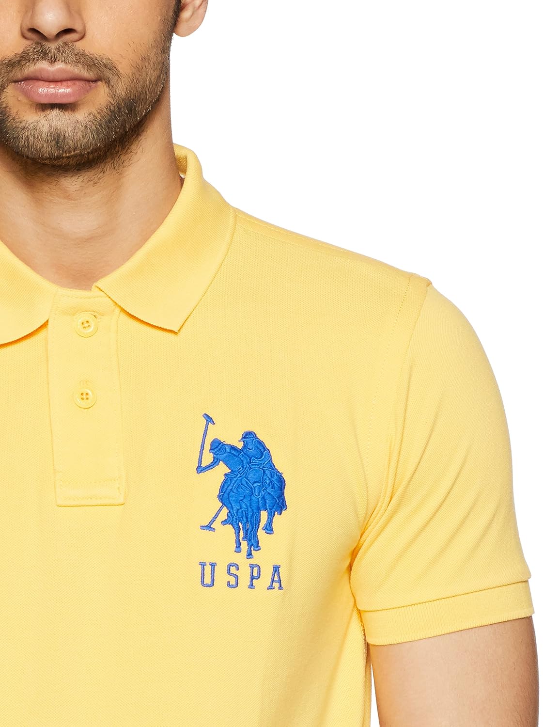 us polo association men's solid regular fit polo