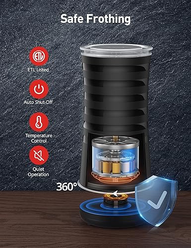 Coffee Vava Milk Frother Electric Liquid Heater Vava Milk Frother