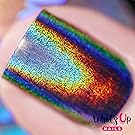 Whats Up Nails - Holographic Powder For Rainbow Unicorn Nails