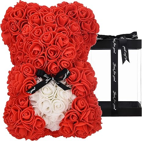 rose valentine bear
