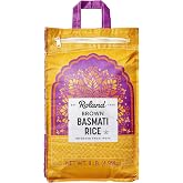 Roland Foods Basmati Rice, Brown, 11 Pound