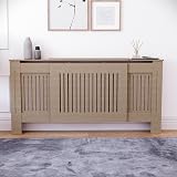 Vida Designs Chelsea Radiator Cover Unfinished Adjustable H82xW140-204xD20.5cm view 3