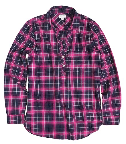 Plaid Flannel Shirt J Crew Gingham Shirt Womens Crew Tops Nwt J