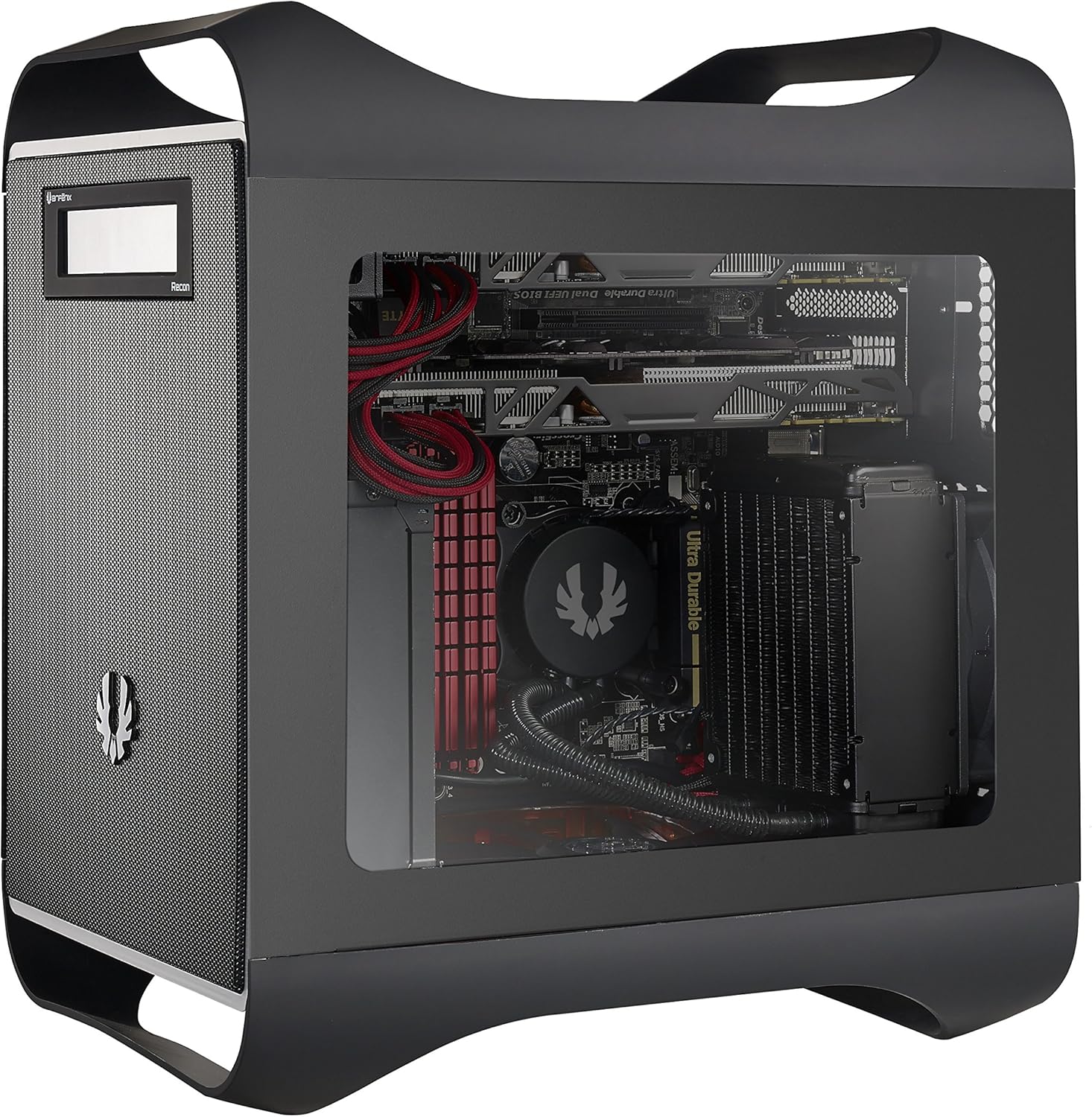 BitFenix Prodigy M MiniITX Cube Case Midnight Black Amazon.co.uk