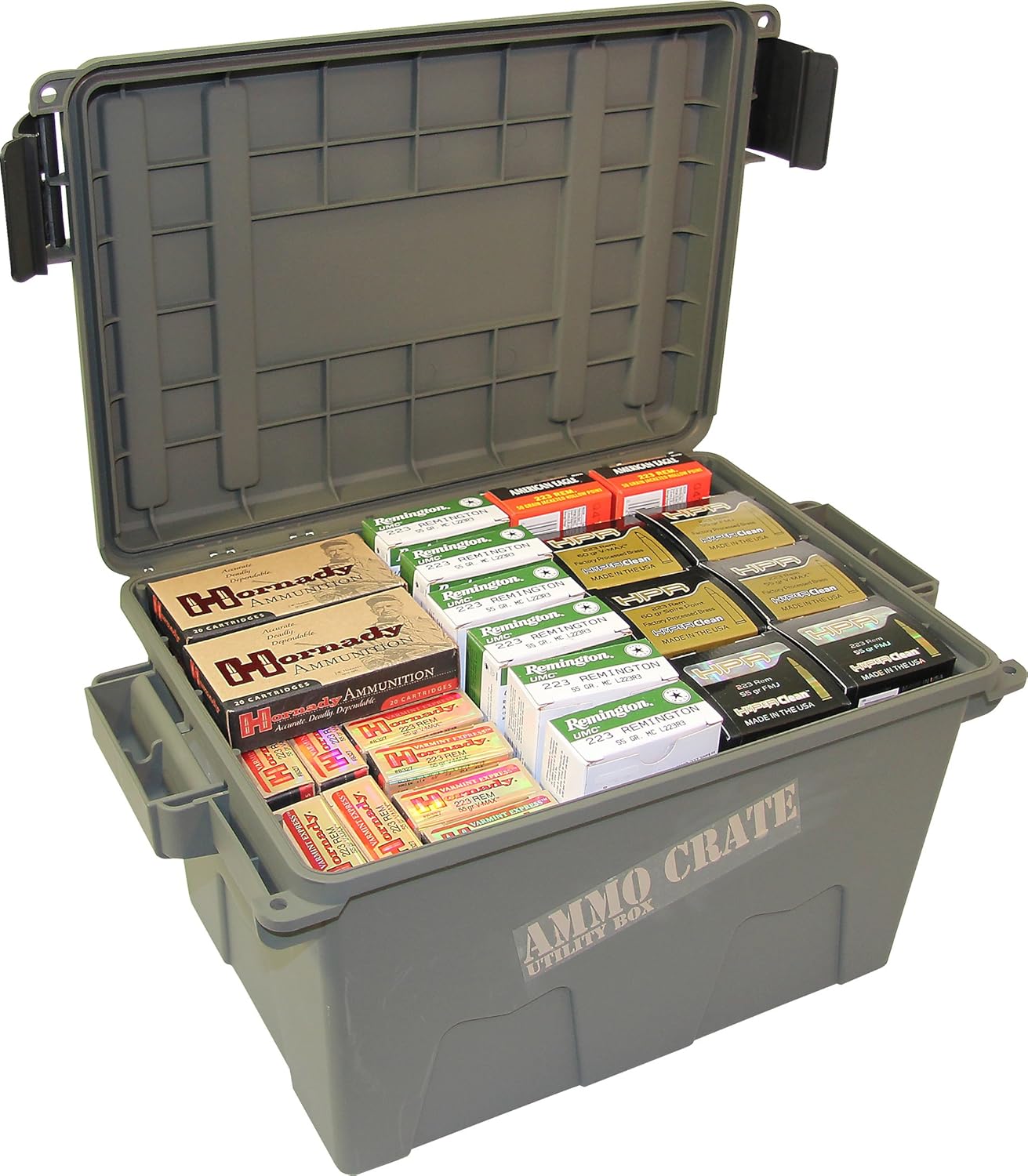 MTM ACR718 Military Ammo Box Ammunition Crate Utility Box Plastic Ammo
