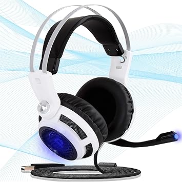 Gratuit Images Amazon Com 7 1 Virtual Surround Usb Headset Usb Stereo Gaming dernière par