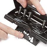 Rapesco 1342 Adjustable 6-Hole Organiser Punch Black 10 Sheet Capacity view 4