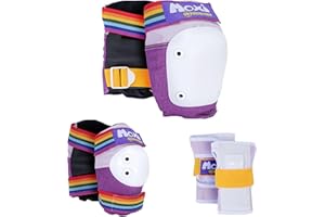 187 Killer Pads Six Pack Pad Set, Elbow Pads, Knee Pads, and Wrist Guards - Ideal for Skateboarding, Roller Skating, and Inline Skating