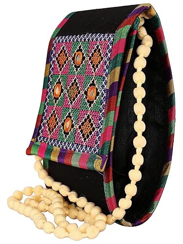 Craft Trade Handmade Designer Embroidered Rajasthani Purse For Womens
