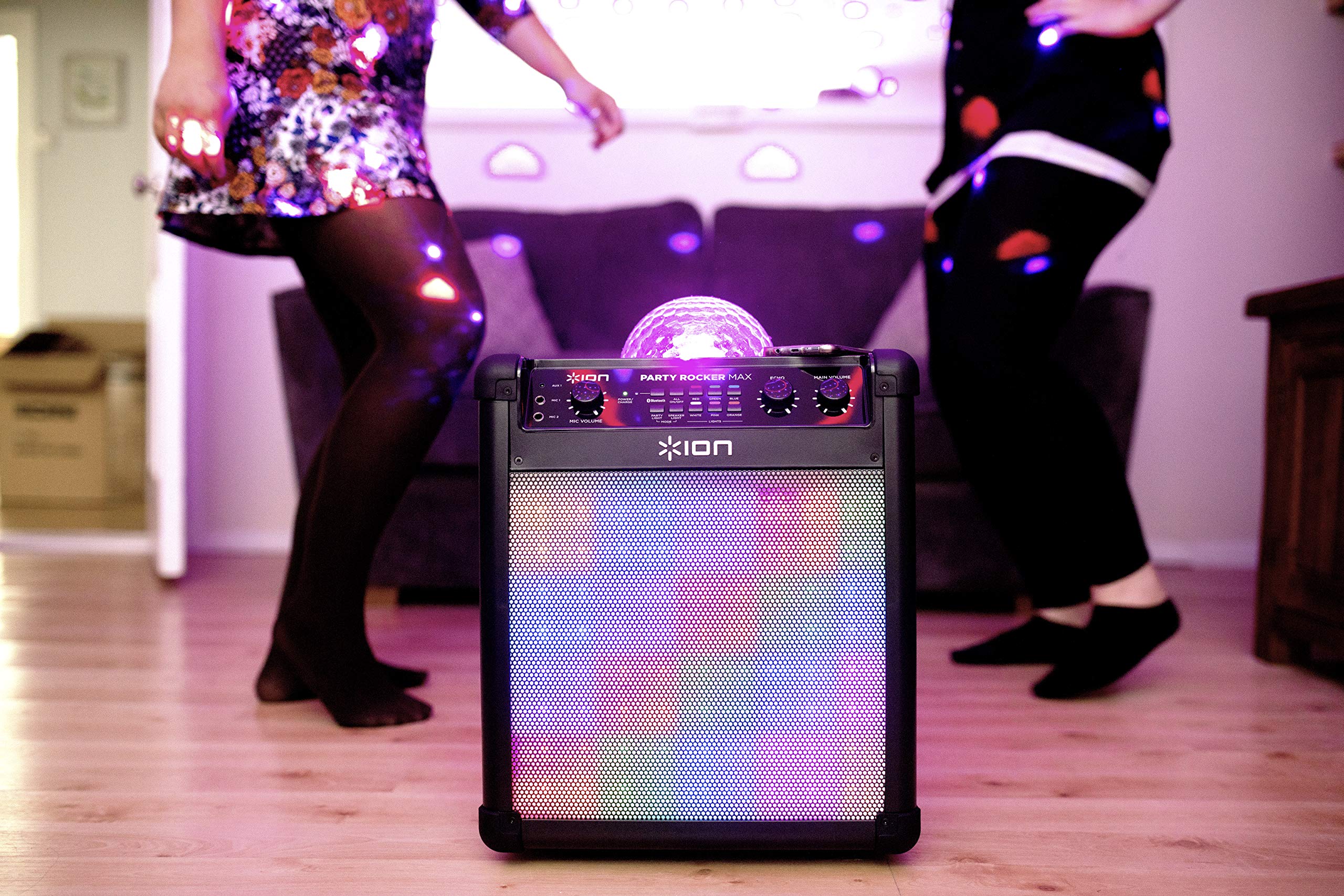 ION Audio Party Rocker Max 100W Portable Wireless Bluetooth Speaker