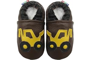 Carozoo 28 Designs Baby Boy Shoes Up to 5-6 Years Soft Sole Leather Kids Shoes