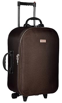 TREKKER Polyester 50 Cms Brown Soft Sided Suitcases & Trolley Bags