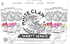 WHITE CLAW SELTZER WORKS Hard Seltzer Variety 24pk Cans, 12 FZ