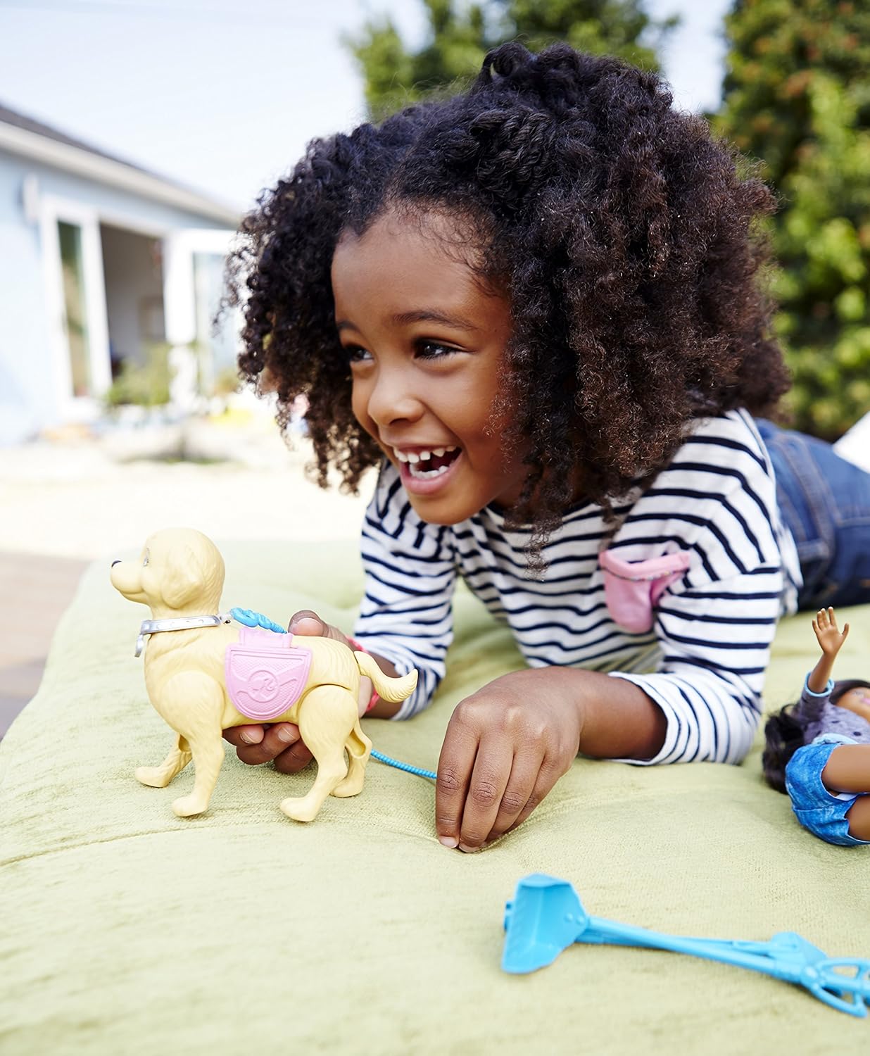 barbie walk & potty pup
