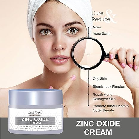 zinc oxide cream for acne