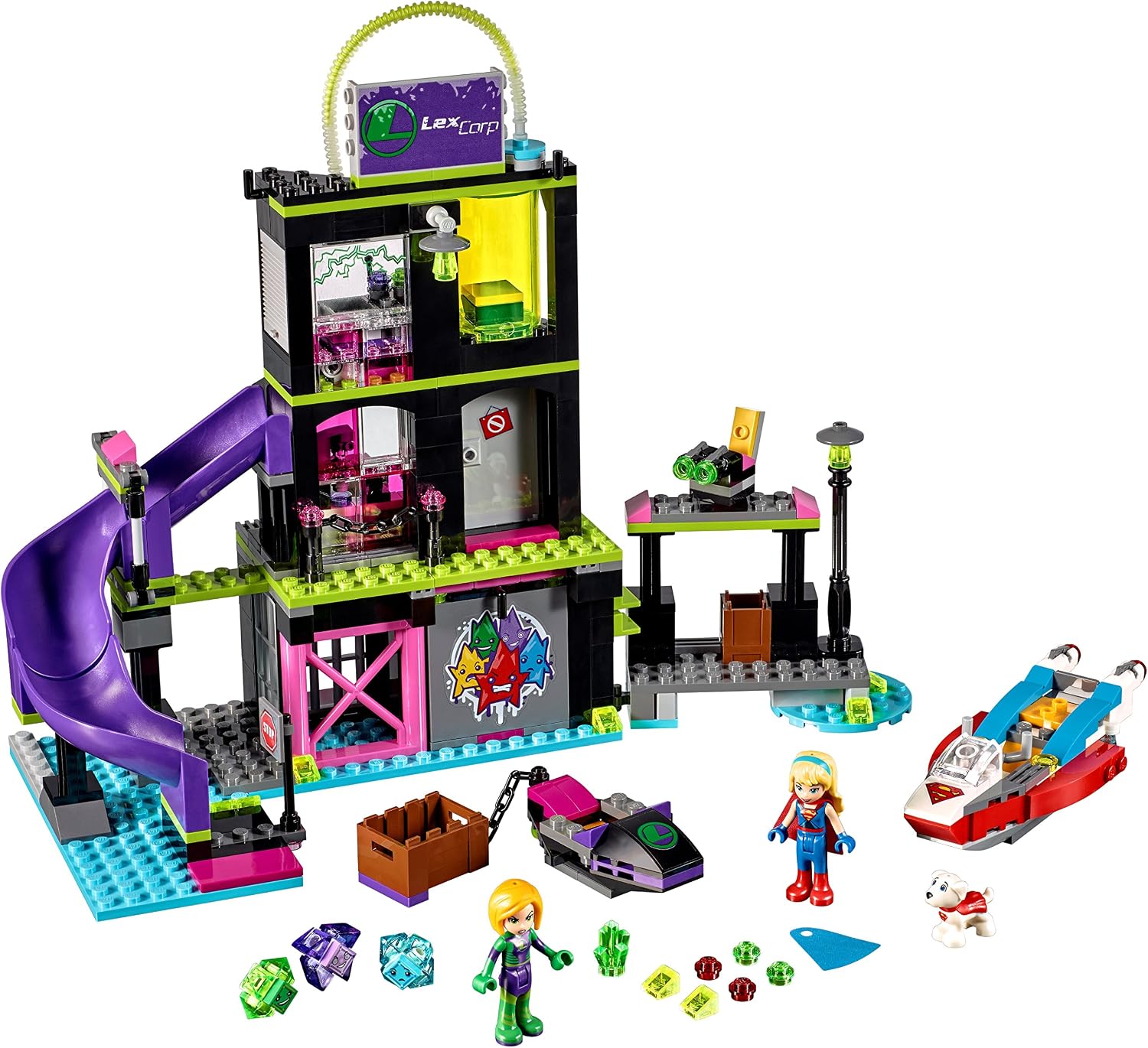 LEGO UK 41238 "Lena Luthor Krypto mite Factory Construction Toy - Image 3