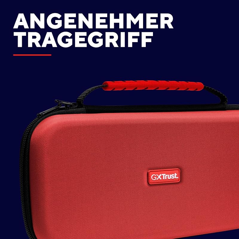 Tasche für Nintendo Switch 2, Switch Hülle, Rot / Blau