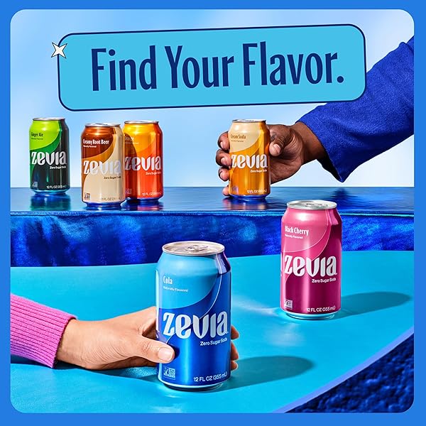 ZEVIA SODA COLA NTRL