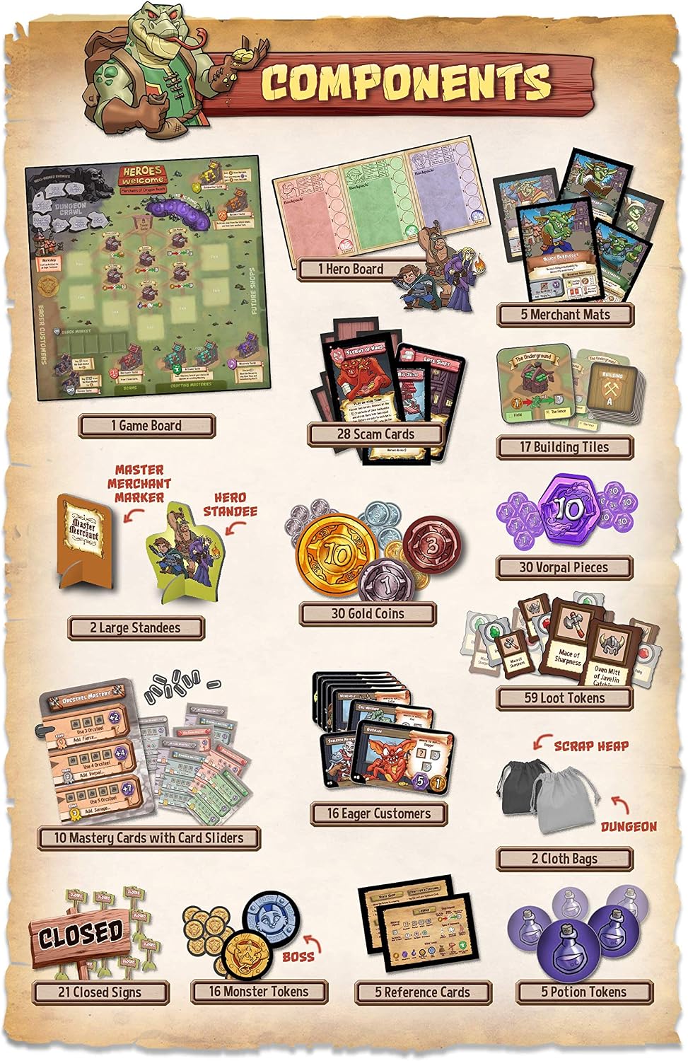 Pencil First Games, LLC Heroes Welcome: Merchants of Dragon Reach - Image 4