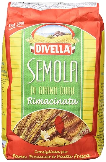 Divella - Hartweizengrieß - 1 kg Beutel - Semola di grano duro rimacinata