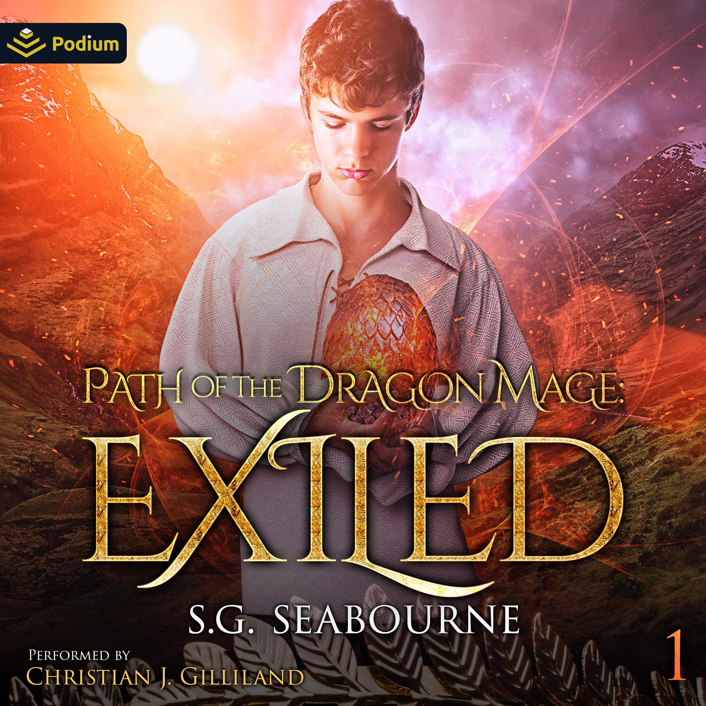 Exiled: Path of the Dragon Mage, Book 1 Image