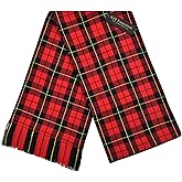 Kilt Emporium Women's Tartan Sash Scottish Highland Clan Sashes for Ladies - Full Size L90 x W10.5 - Premium Plaid