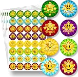 Innoveem Teacher Reward Stickers 200 Colourful Well Done Kids Glossy view 1