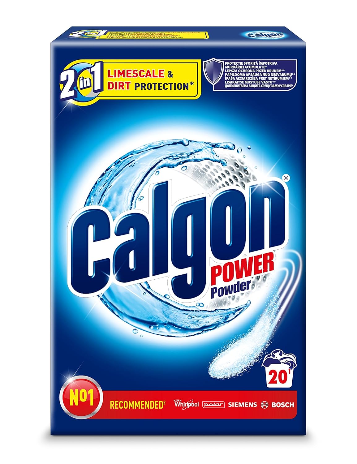 Calgon Detergente para lavadora lavadora Protector, 1 kg: Amazon ...