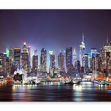murando - Fototapete New York 250x175 cm - Vlies Tapete - Moderne Wanddeko - Design Tapete - Wandtapete - Wand Dekoration - S