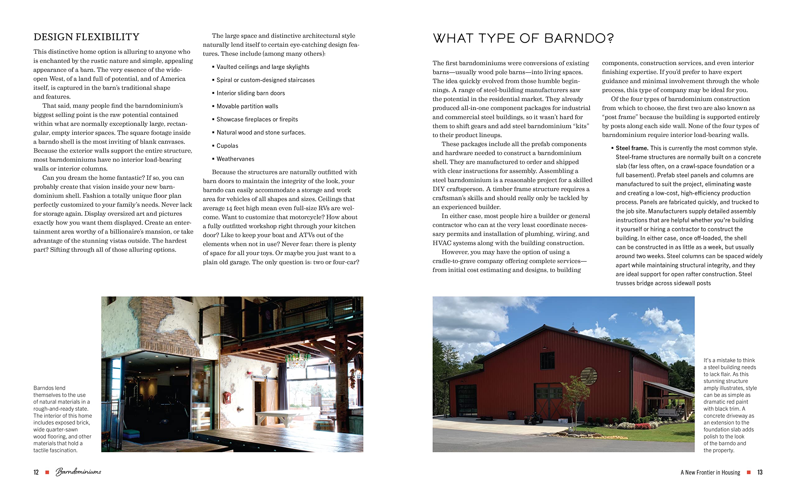Barndominiums: Your Guide to a Perfect, Inexpensive Dream Home